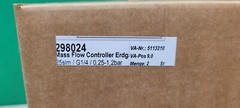 BURKERT 8711 25.0 SLPM Flowmeter CH4 Methane 24V 13W NEW