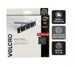 Velcro 10 ft. x 1 in. Extreme Titanium Tape