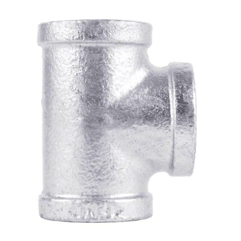 STZ Industries 1″ FIP each X 1″ FIP 1″ FIP Galvanized Malleable Iron Tee