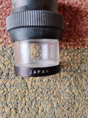 Edmunds scientific pocket comparator. Vintage 1950s. Lens magnifier. USA made.