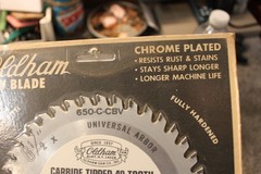 Oldham Circular 6-1/2″ Saw Blade Carbide Tipped 40 Tooth 650-C-CBV Sealed NEW