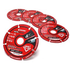 EZARC Diamond Cutting Wheel 3 x 3/8 Inch for Metal, Cut Off Wheel with 5000+ Cut