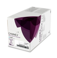 *50-Pairs* Gammex Non-Latex PI Textured PF PI-KARE Size-6.5 Gloves 20688265