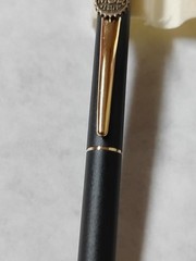 Cross Black Matte Pen & Pencil Set-Miller Genuine Draft Emblem Tested