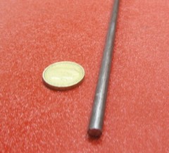 4140 Alloy Steel CF Rod Round Bar, 1/4″ Dia. x 1 Ft Length, 12 Units