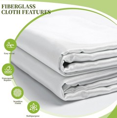 Fiberglass Cloth 50 Inch Wide 3 Feet 6Oz Plain Weave Glass Woven Fiber Glass Mat