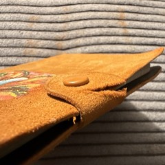 Vintage Yellowstone Park Diary & Reminder circa 1949, Real Leather, Hand Painted