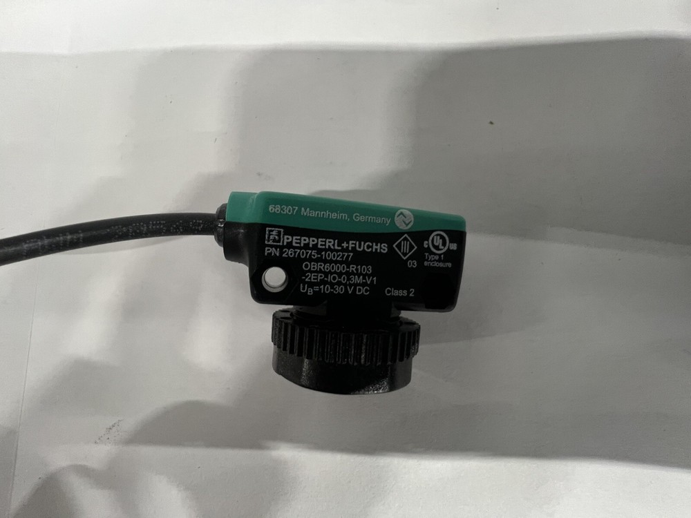 PEPPERL & FUCHS OBR6000-R103-2EP-IO-0.3M-V1 SENSOR 10-30VDC NPN-PNP NNB