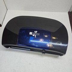 NEW Commercial Double Toilet Paper Dispenser In Black ( Locking)