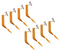 8 Scarifier Shank, Tip, & Keeper, Fits Most CAT & Some John Deere Motor Graders