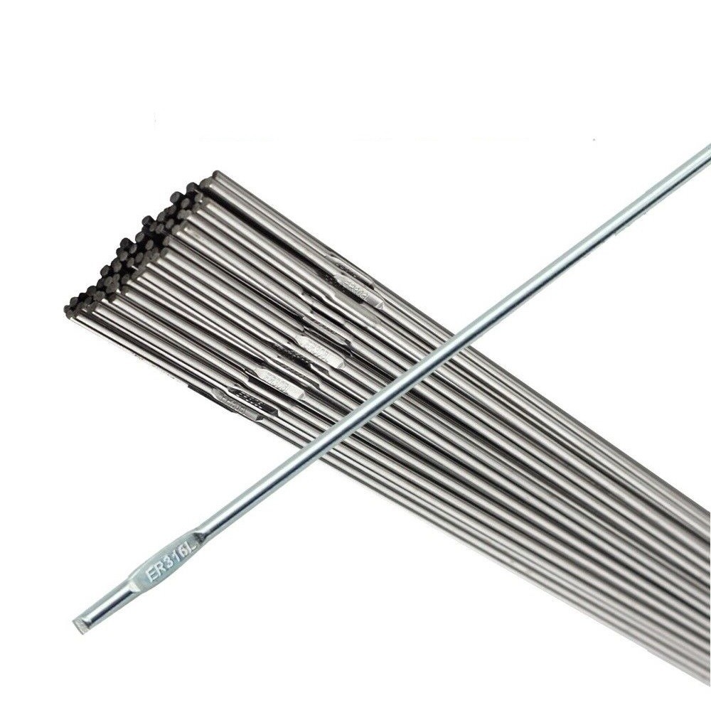 2 lb ER316L Stainless Steel TIG Welding Rod 2Ib TIG Wire 316L 1/8″ 36″ 2 Ib Box