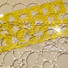 1LB Recycled Scrap Acrylic Plastic Plexiglass Rigid Supply Melt Reuse Repurpose