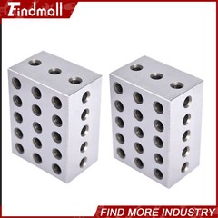 2 Matched Pair Ultra Precision 2-3-4 234 Blocks 23 Holes .0002″ Machinist