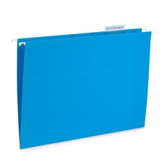 Blue Summit Supplies Hanging File Folders, 25 Reinforced Hang Letter,