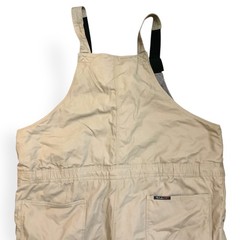 Walls Lined Bib Tan Overalls Insulated Chesapeake Energy Logo Sz XXL TALL