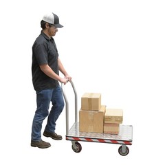 Vestil, Platform Truck 24×36, Capacity 3,600 lb, Platform Width 24 in, Model#