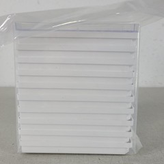 Thermo 265302 96 Well 0.4 ml Well Optical Bottom Plate PolymerBase White 10-Pack