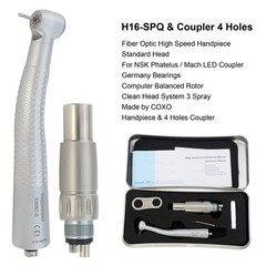 BEING Handpiece COXO Dental Fiber Optic High Speed For NSK Coupler 4 6 Hole