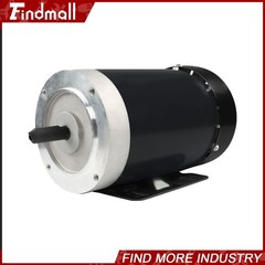 2 HP General Electric Motor 3 Phase 56C Frame 1800 RPM TEFC 230 / 460 Volt New