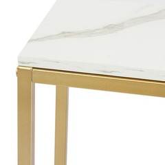 Gold+White 3-Tier Retail Table Display Rack for Bag Shoes Organizer Stand NEW