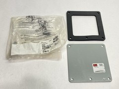 Hoffman F44LSAG Sealing Plate Kit 90-Degree Angle Lay-in 4″ X 4″ 18470