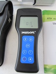Swansoft Portable ATP Fluorescence Detector, Handheld Surface Cleanliness Tester