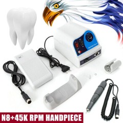 Dental N8 Lab Marathon Type Micromotor Polisher & 45K RPM Motor Handpiece Kit