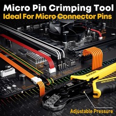 Crimping Tool Connector Kit, 20 Types of JST-XH/SYP 2.5mm and 2.54mm Connecto…