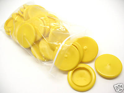 SANITARY TRI-CLOVER FLANGE PROTECTORS COVERS CAPS 1-1½”