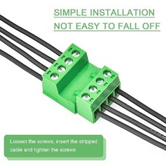 5 Pin 5.08mm Pitch Screw Terminal Block Connector Pluggable Phoenix Plug 28