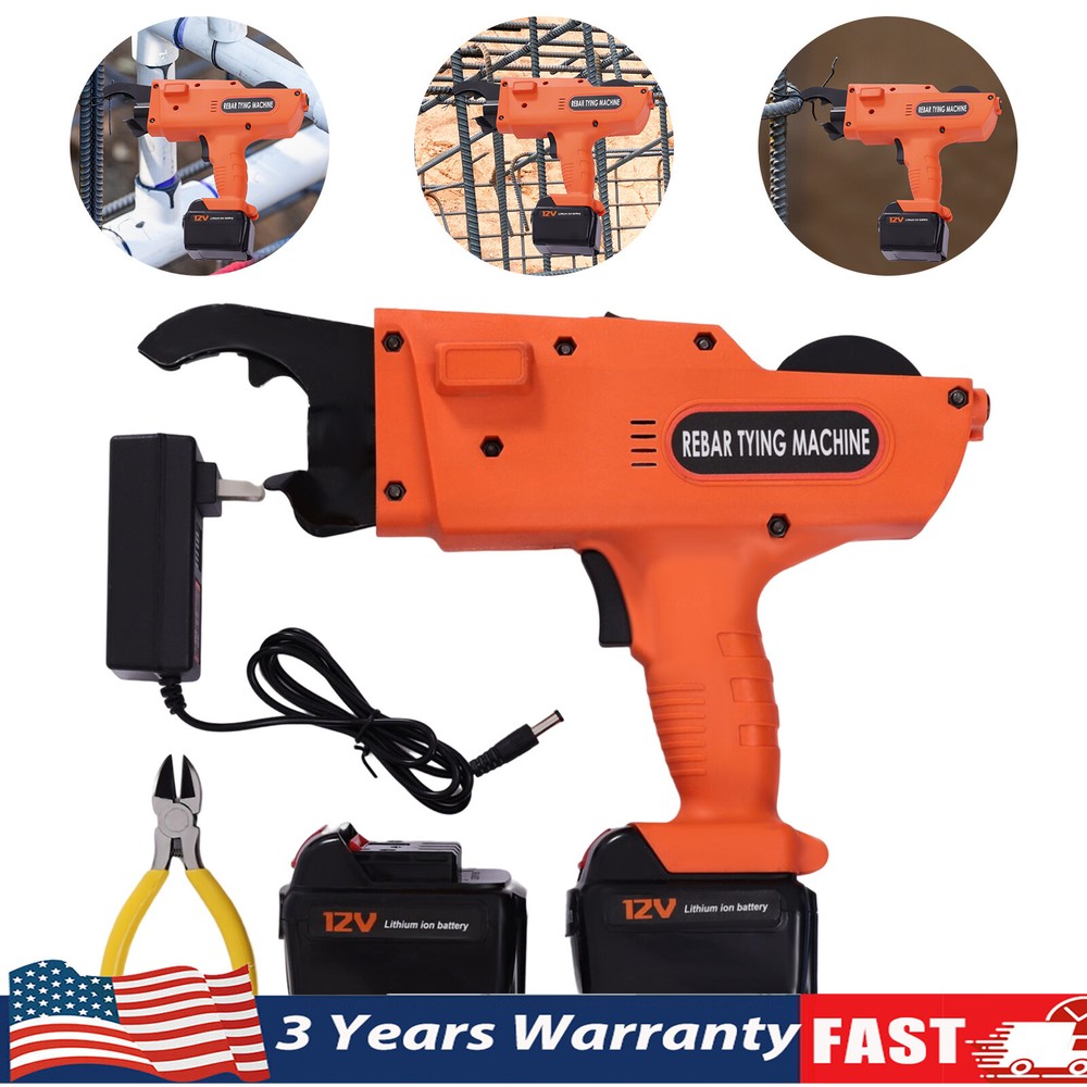 30-60mm Automatic Rebar Tying Machine Handheld Rebar Tier Tool Building Tying