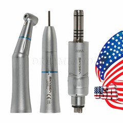 Dental Low Speed Handpiece Straight Contra Angle Air Motor USA YP/EI MMX