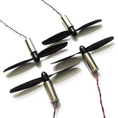 High-Speed Coreless Motor Set 8.5x20mm 31K RPM for Mini Drones Propellers