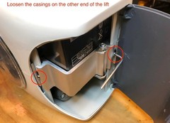 Hand Control for Guldmann GH2 Ceiling Lifts with Coiled cables (Up/Down Only)