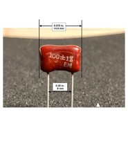 100pF 1% Silver MICA precision capacitors -10 pc package-