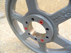 TB WOOD’s P1128M30 Timing Pulley 112 Teeth 30 MM Belt 8 MM Pitch SK Bushing