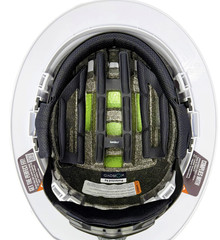 Studson SHK-1 Full Brim Vented, White (SHK1-FB-CW)