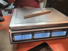 Tungsten Bucking Bar BB-24 | 0.5000″ x 1.00″ x 7.50″ long, 2.16 lbs