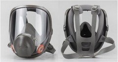 6800 Full Face Reusable Respirator Size Medium Full Face Gas Mask