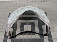 New Seer Riot Control Face Shield MFF-1 for PASGT NATO M-1 Rothco Helmet Visor