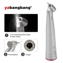 LED Dental Ultrasonic Piezo Scaler Handpiece Bottle Fit EMS Cavitron Woodpecker