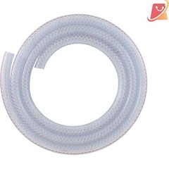 Clear Braided PVC Tubing 3/8″ ID x 5/8″ OD 10-Feet Kink Resistant Food Safe Hose