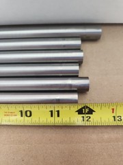 (Tag C83) .512″ Dia Titanium Rods, 11+” Long, 6 Rods, You Get All, Medical Grade