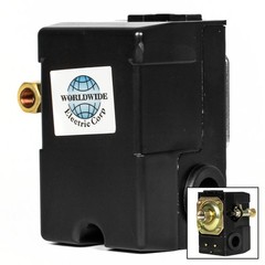 Single Port 80-100 PSI Air Compressor Pressure Switch Control 1/4″ NPT 12 Amp