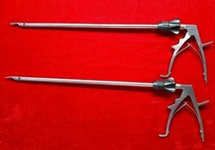2pc Laparoscopic Clip Applicator Single Action 10mmx330mm Surgical instruments