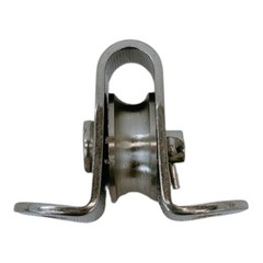 Marine Surface Mount Pulley Block 1/4″ – T304 Stainless Steel Sheave Pulley