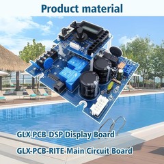 GLX-PCB-RITE Main Circuit Board & GLX-PCB-DSP Display Board,Compatible with Hayw