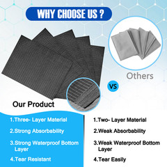 Disposable 3-Ply Dental Bibs 13″x18″ Waterproof Tattoo Medical Salon Use 500Pack