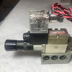Asco Numatics 031SA4154000061 & 031RS700O000000 Valve Solenoid Regulator