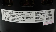 HVAC Blower Fan Motor 1/3 HP 1075 RPM 115 Volts for Fasco D727 with Capacitor